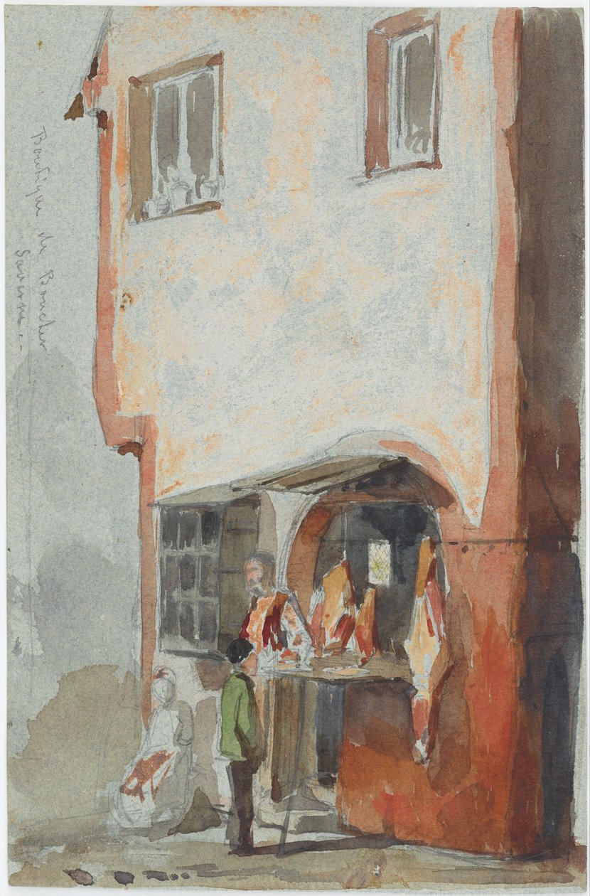 Slakterbutikken av James Abbott McNeill Whistler