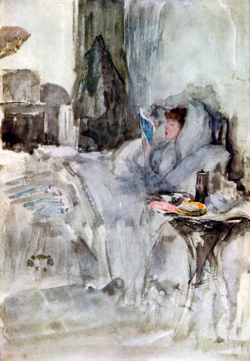 The Convalescent, 1800-tallet, 1933 av James Abbott McNeill Whistler