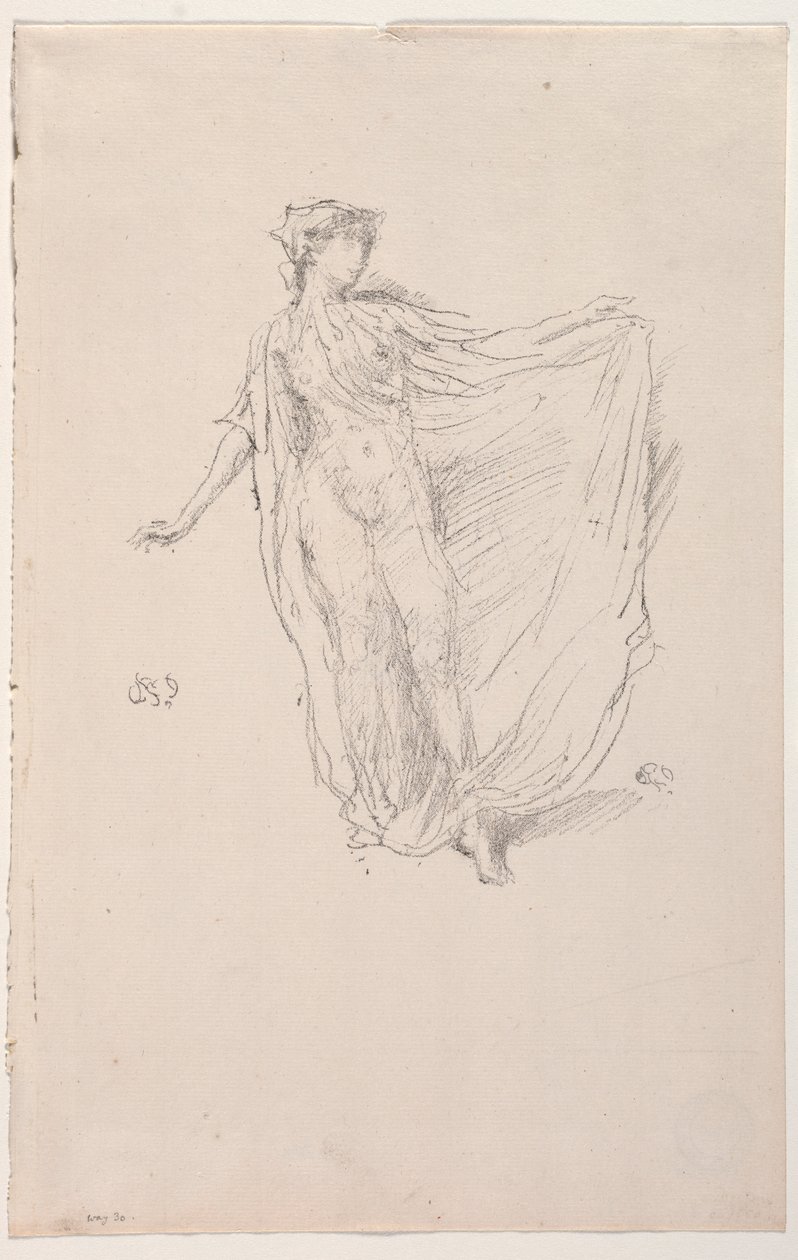 Den dansende jenta, 1890. av James Abbott McNeill Whistler