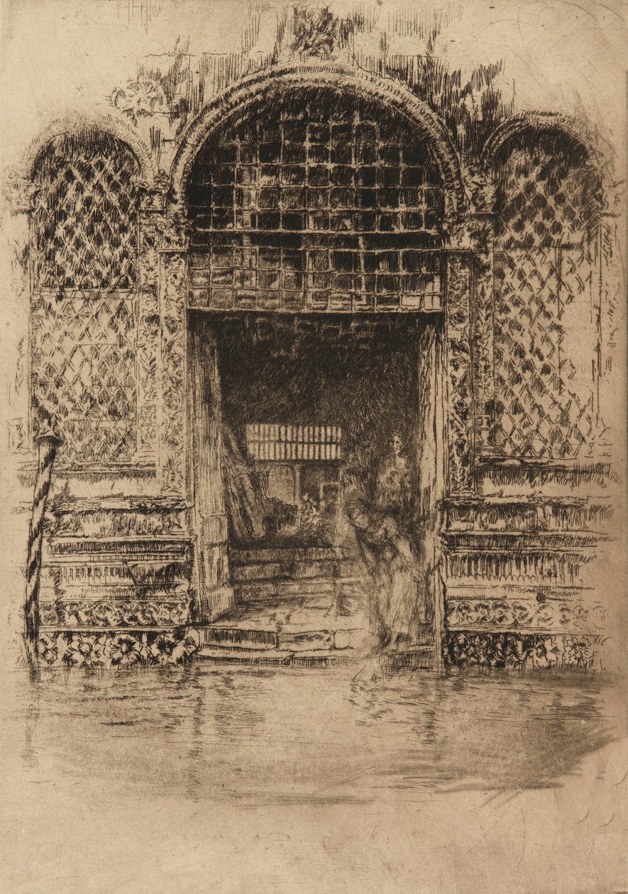 Døråpningen, 1879-1880. av James Abbott McNeill Whistler