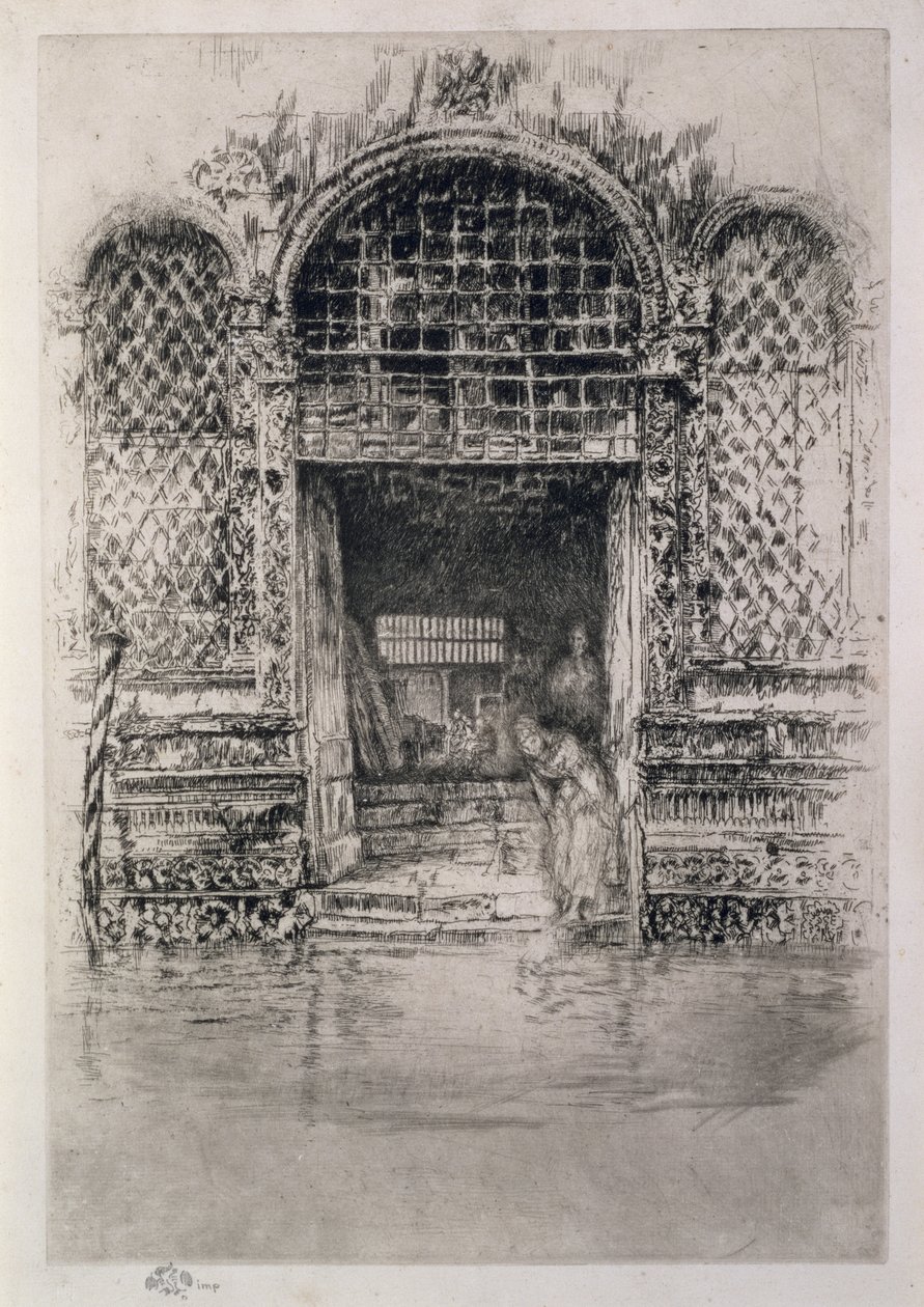 The Doorway, 1879-80 av James Abbott McNeill Whistler