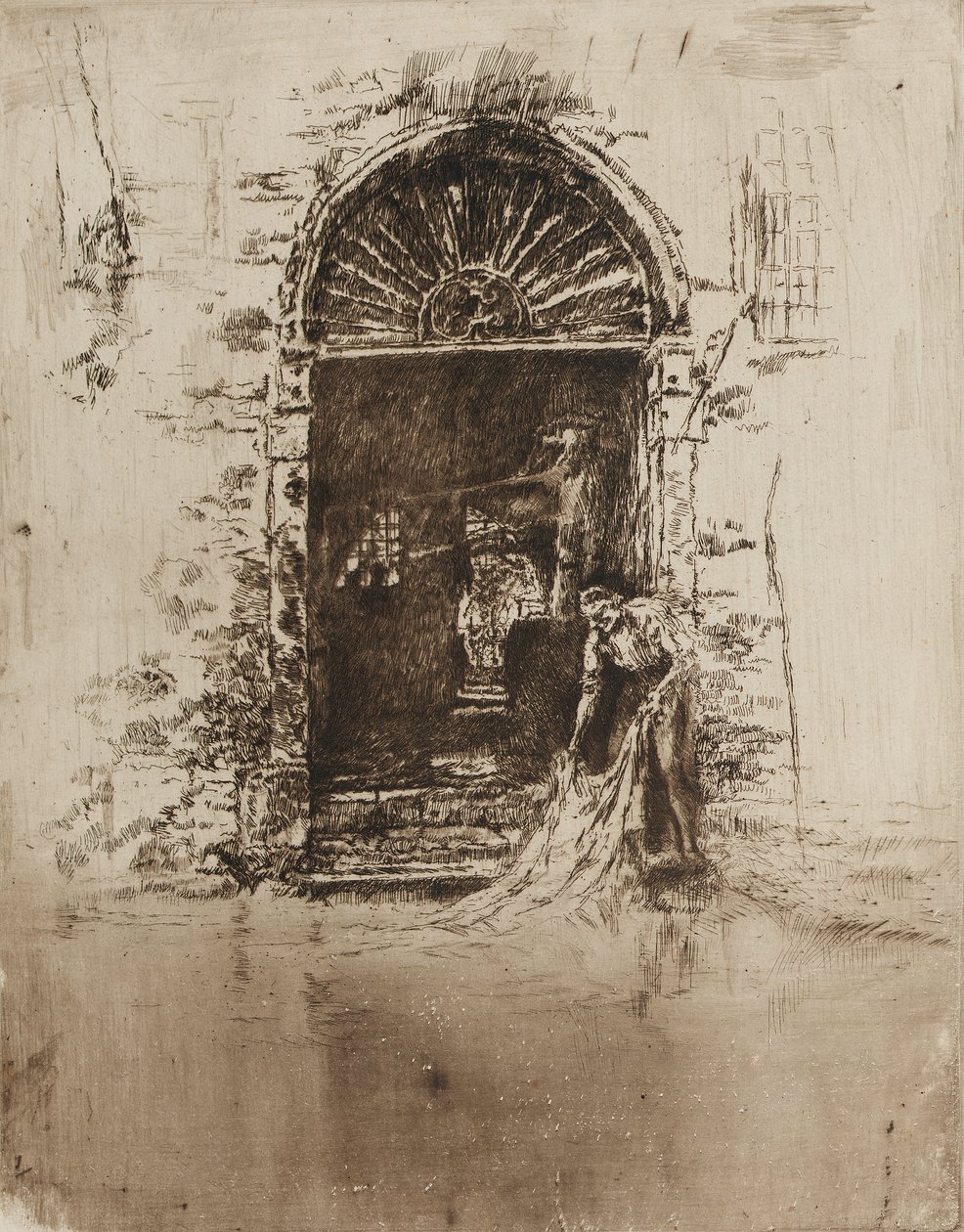 Farveren, 1879-1880. av James Abbott McNeill Whistler
