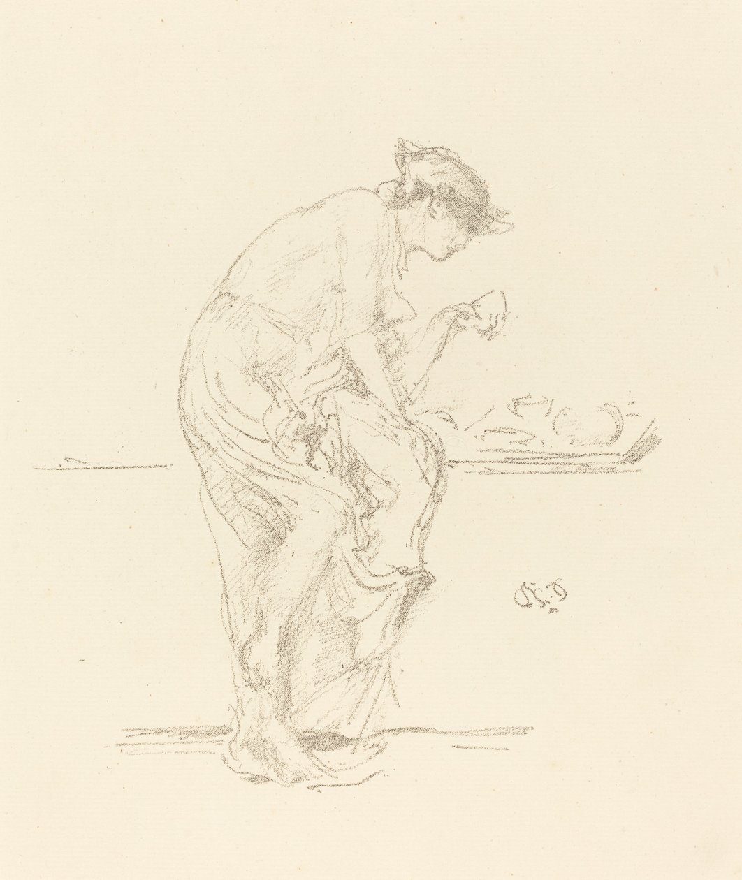 Horoskopet, ca. 1889. av James Abbott McNeill Whistler