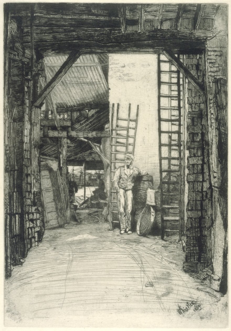 Lime-brenneren av James Abbott McNeill Whistler