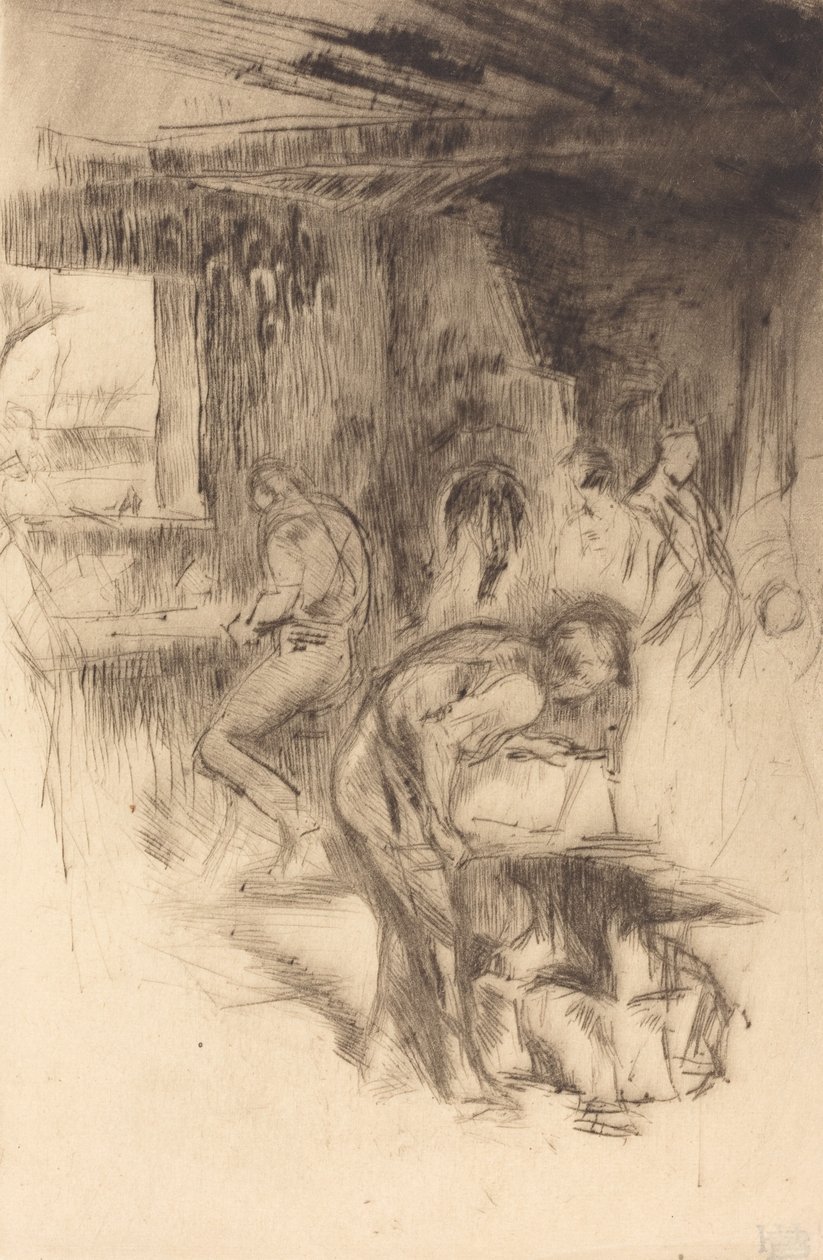 Den lille smia, 1875. av James Abbott McNeill Whistler