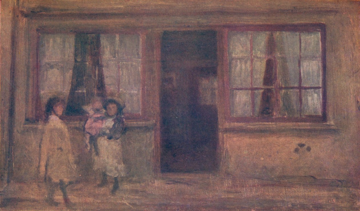 Den lille sykepleieren, c1881, 1904 av James Abbott McNeill Whistler