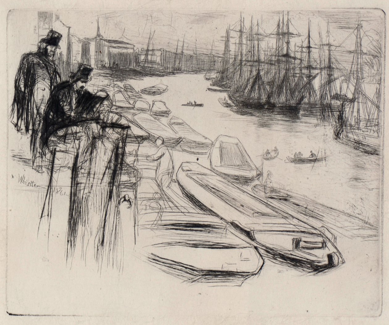 Det lille bassenget av James Abbott McNeill Whistler