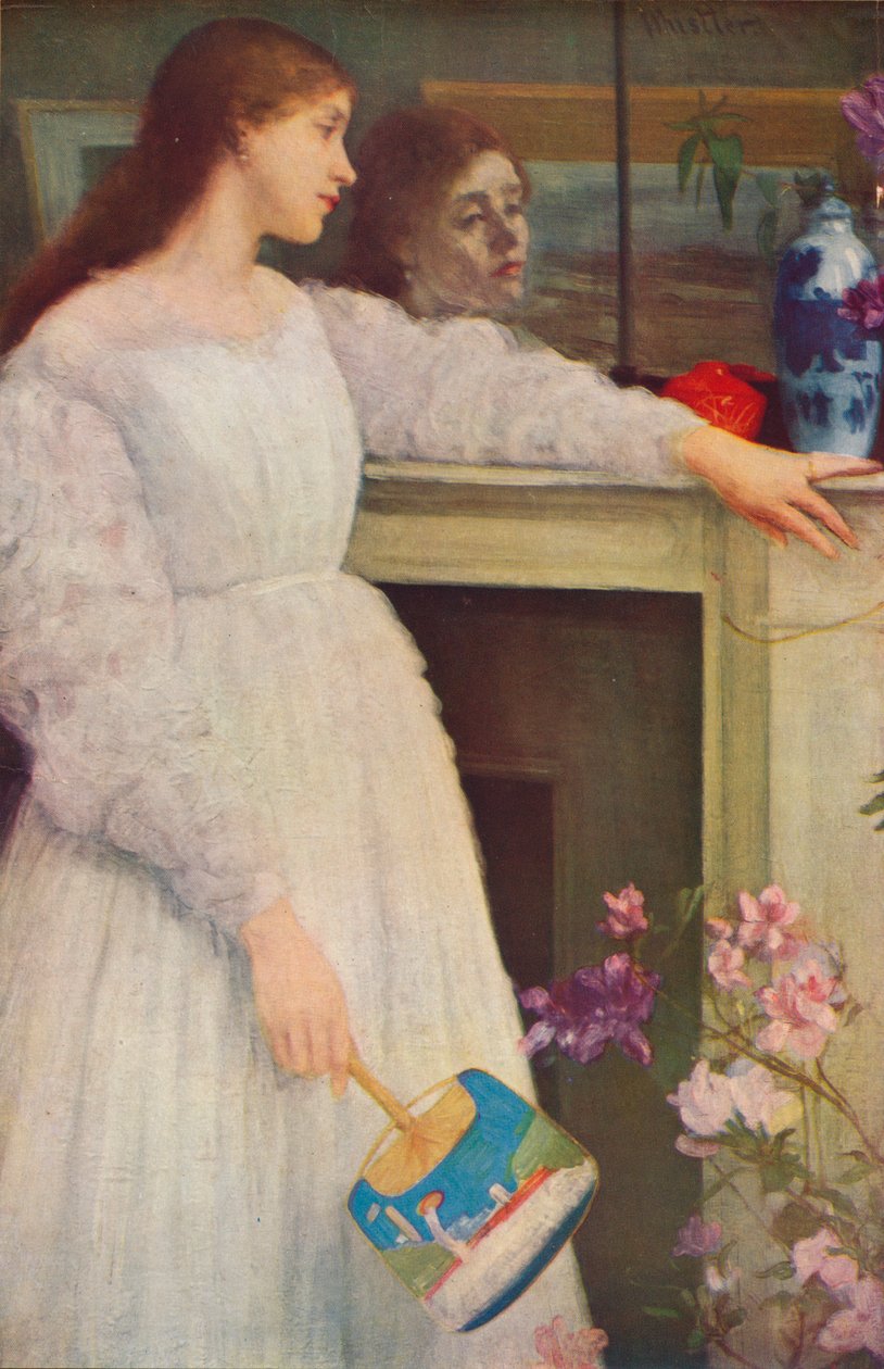 Den lille hvite jenta, 1864, 1935. av James Abbott McNeill Whistler