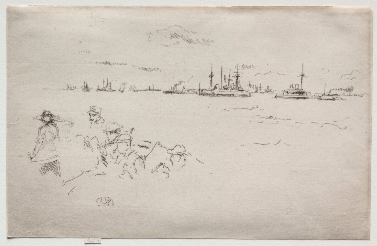 Monitorene. av James Abbott McNeill Whistler