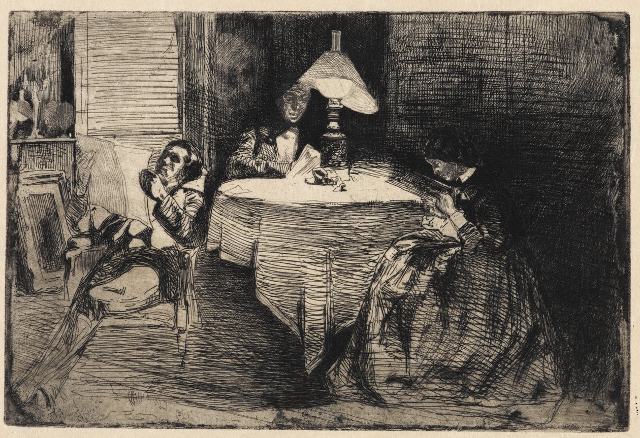 Musikkrommet, 1858. av James Abbott McNeill Whistler