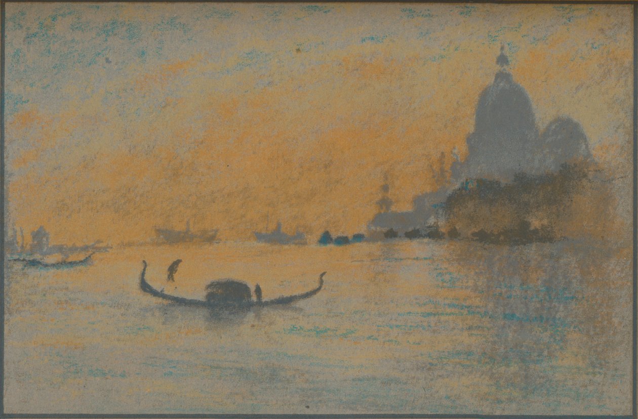 The Salute, c1854-1903, 1906-7 av James Abbott McNeill Whistler