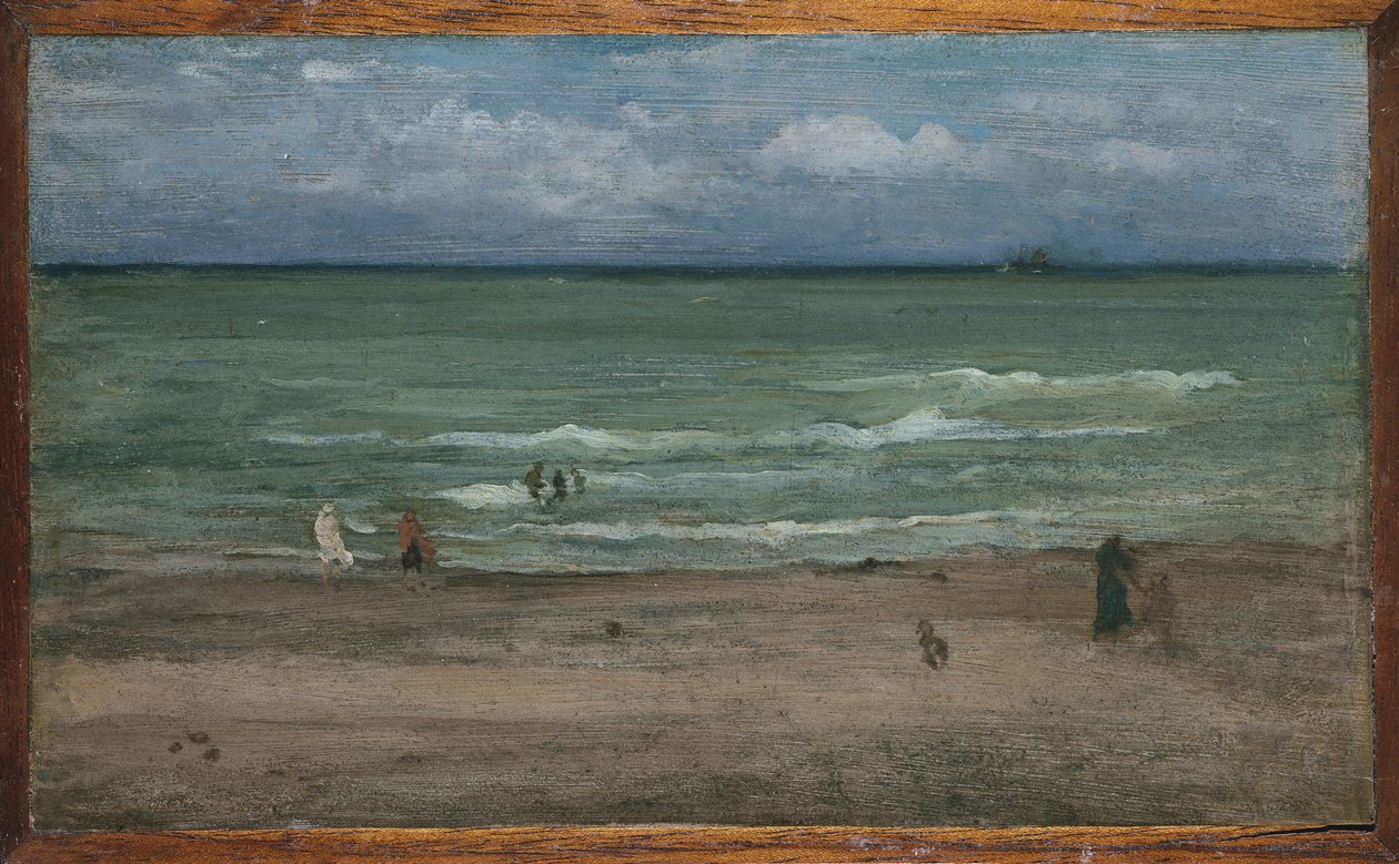 The Sea, Pourville, 1899 av James Abbott McNeill Whistler