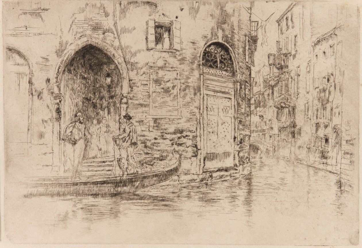 De to døråpningene, 1879-1880. av James Abbott McNeill Whistler