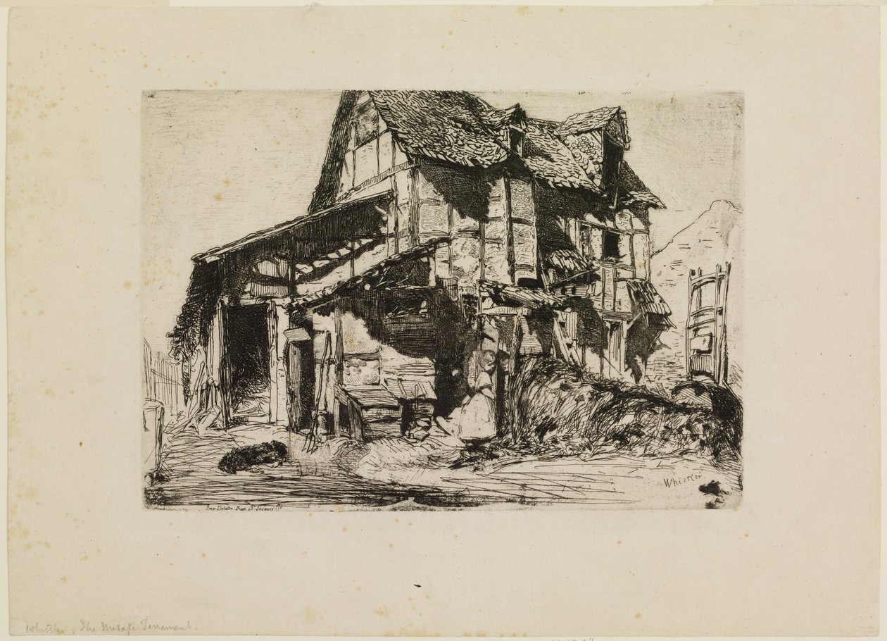 Den utrygge leiegården av James Abbott McNeill Whistler