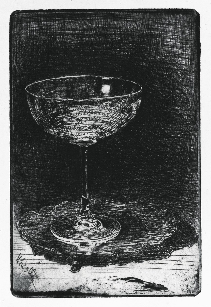Vinglasset av James Abbott McNeill Whistler