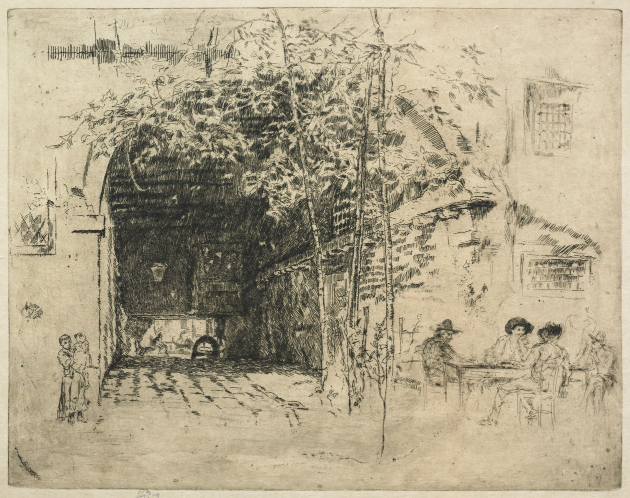 Ferge, nr. 2. av James Abbott McNeill Whistler