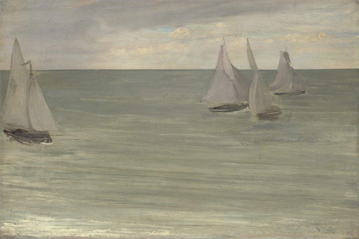 Trouville av James Abbott McNeill Whistler