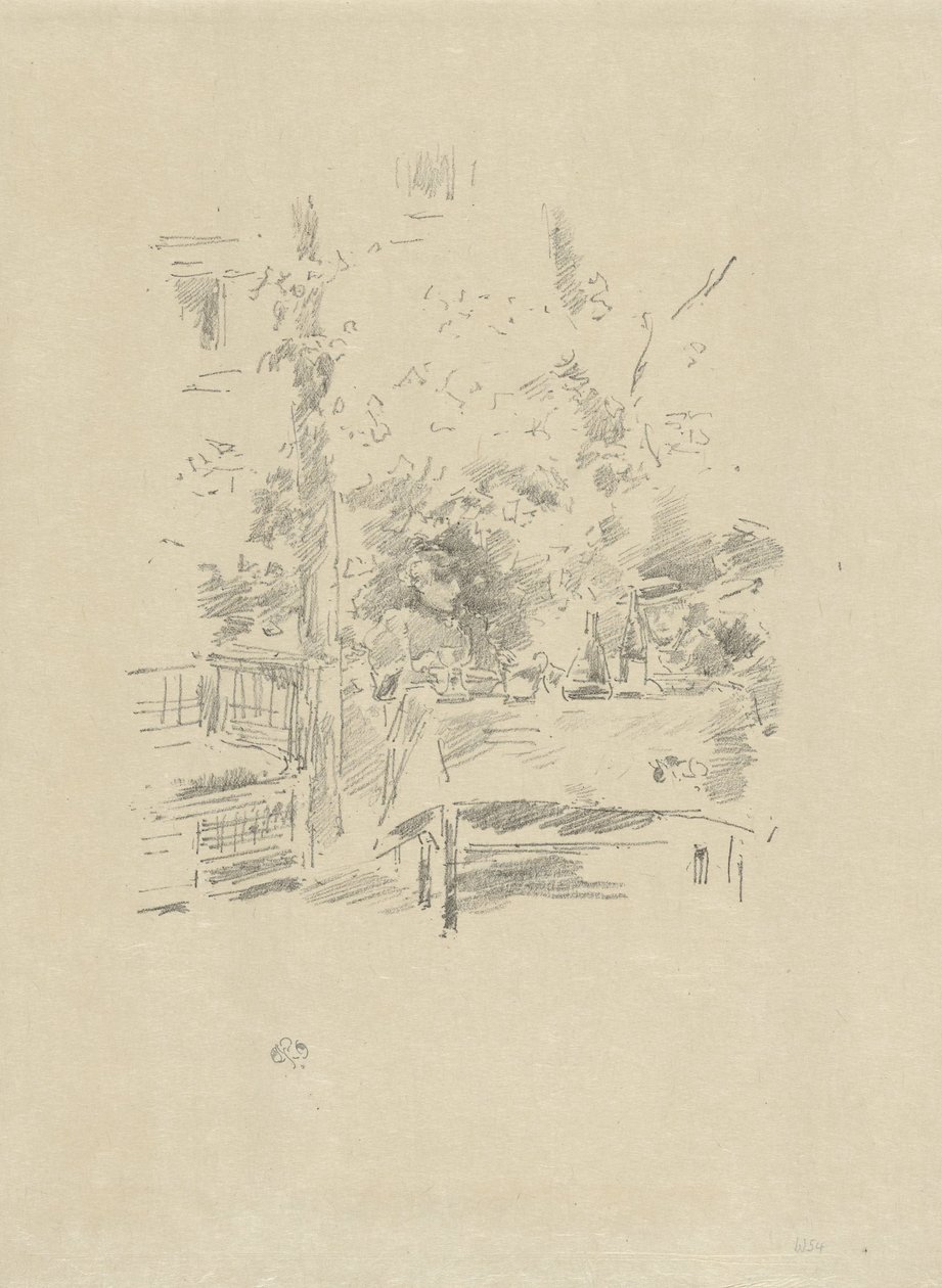 Head-to-head i hagen av James Abbott McNeill Whistler