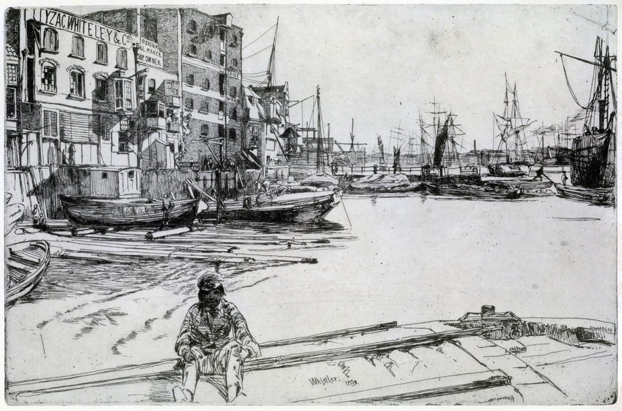 Tyzac Whiteley og Co, 1859 1904. av James Abbott McNeill Whistler