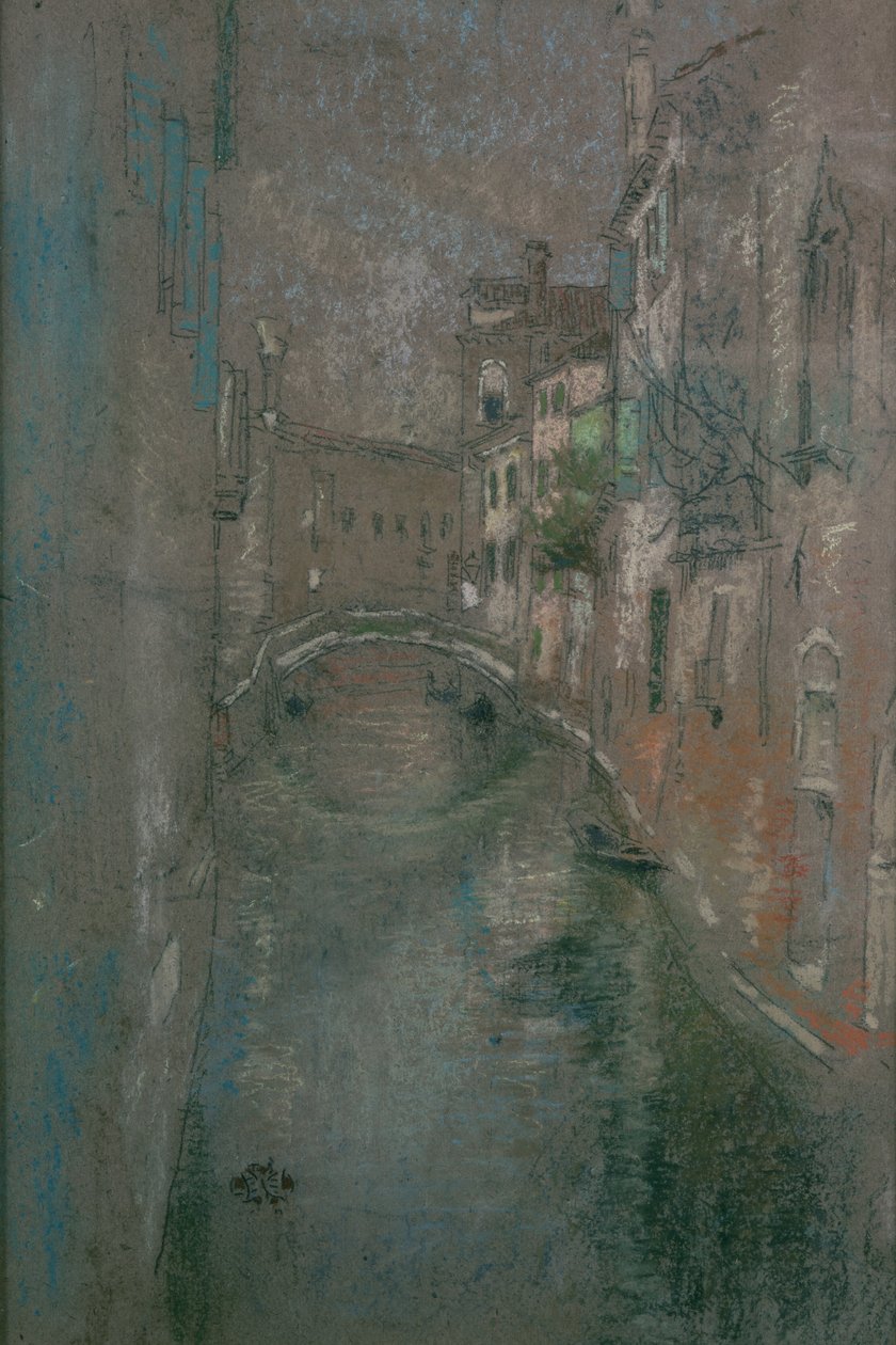 Venezia av James Abbott McNeill Whistler