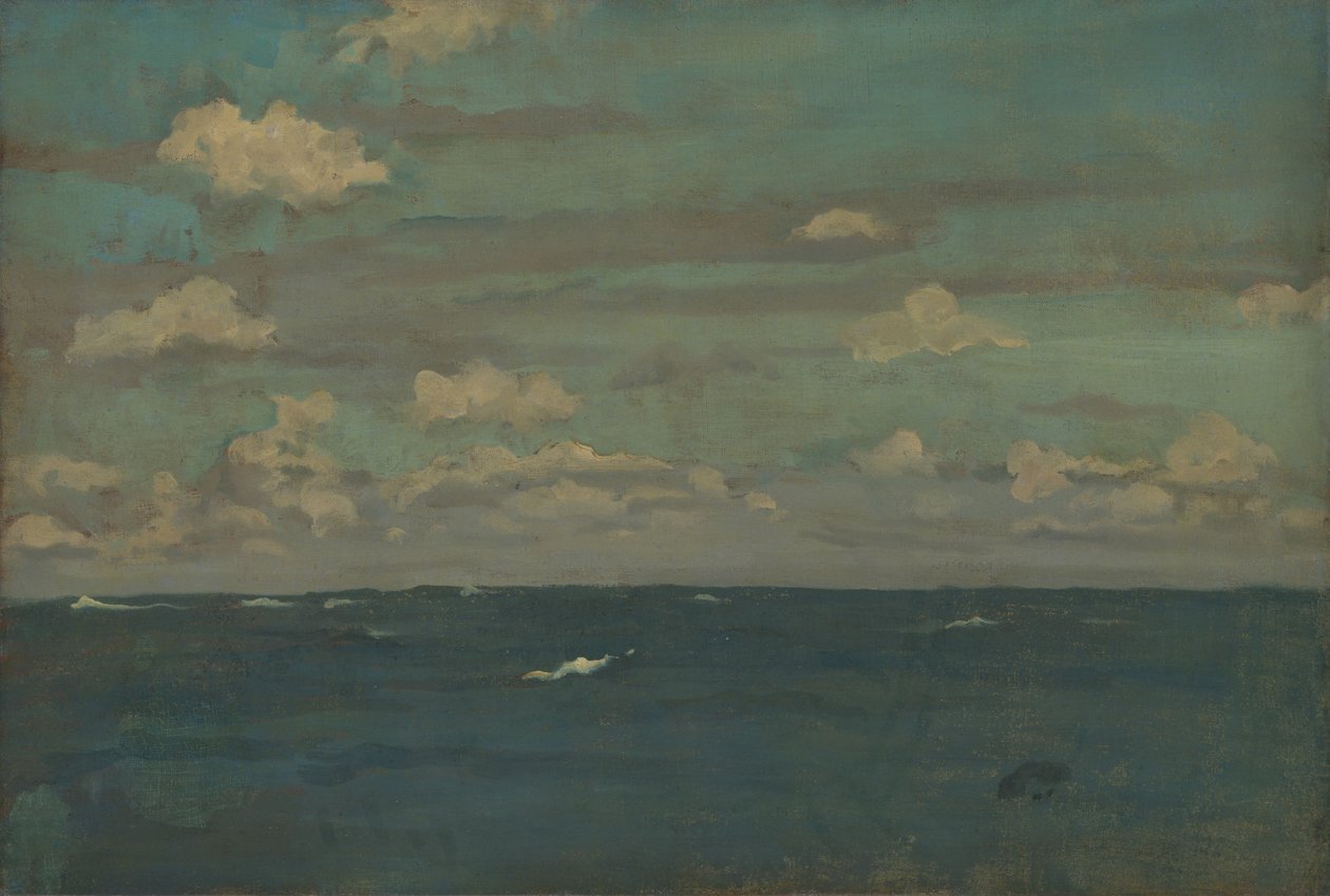 Fiolett og sølv - The Deep Sea, 1893. av James Abbott McNeill Whistler