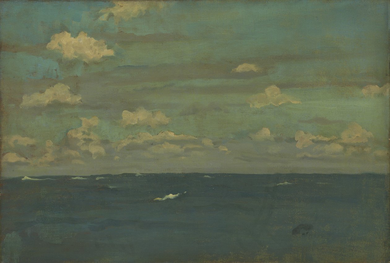 Fiolett og sølv - The Deep Sea, 1893 av James Abbott McNeill Whistler
