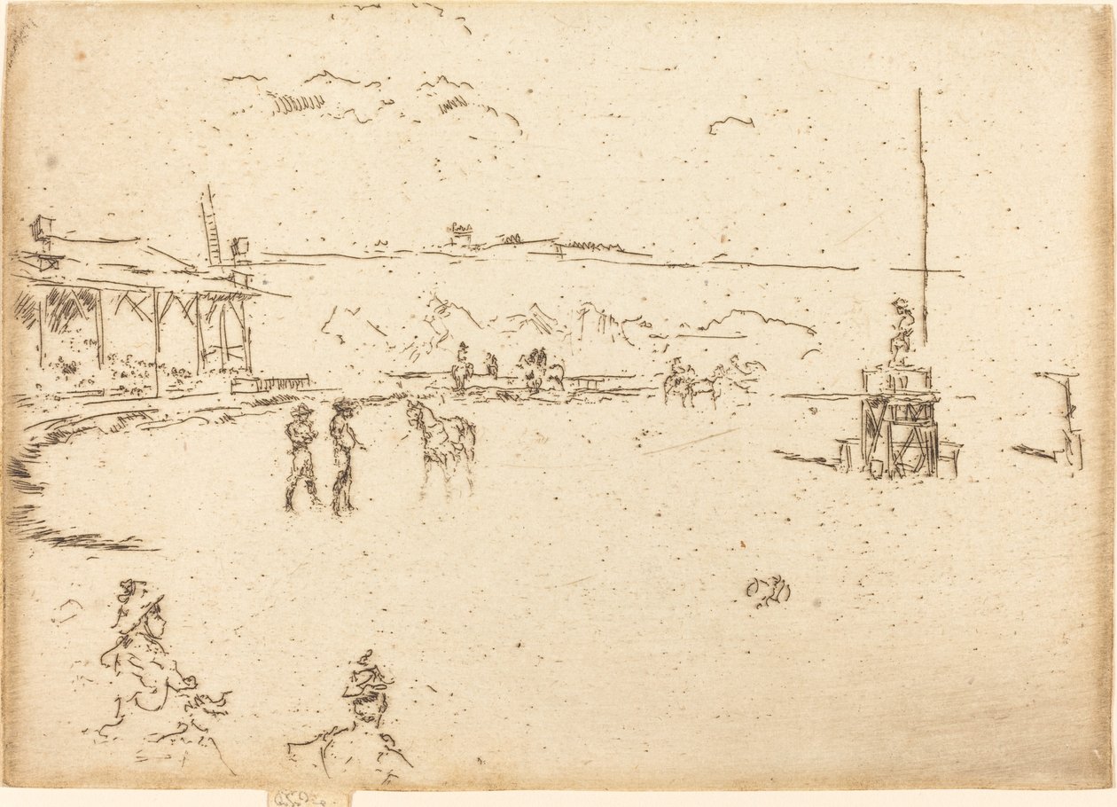 Ville vesten, Buffalo Bill, 1887. av James Abbott McNeill Whistler