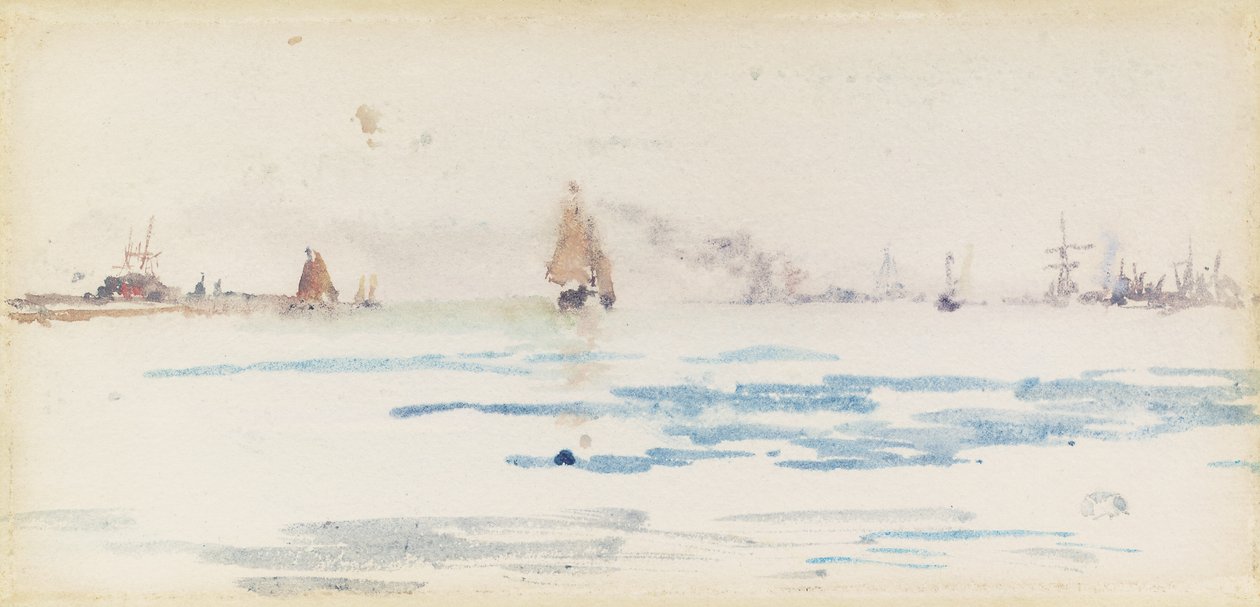 Zuyder Zee, ca. 1883 av James Abbott McNeill Whistler