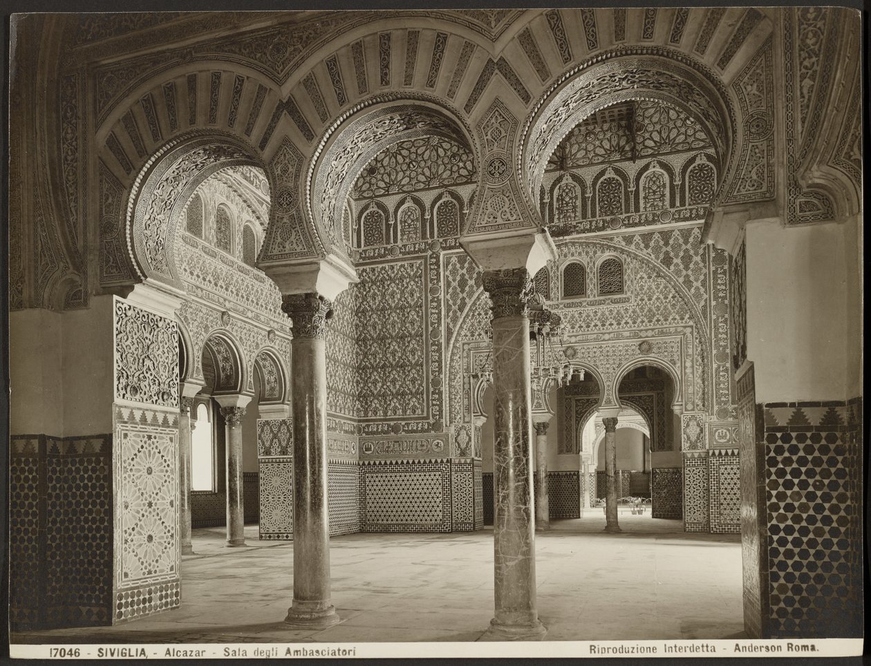 Alcázar, Ambassadørenes sal av James Anderson
