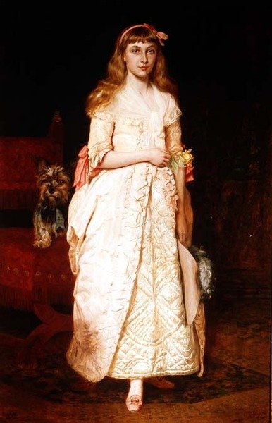 Rose: Portrett av frøken Rose Fenwick av James Archer