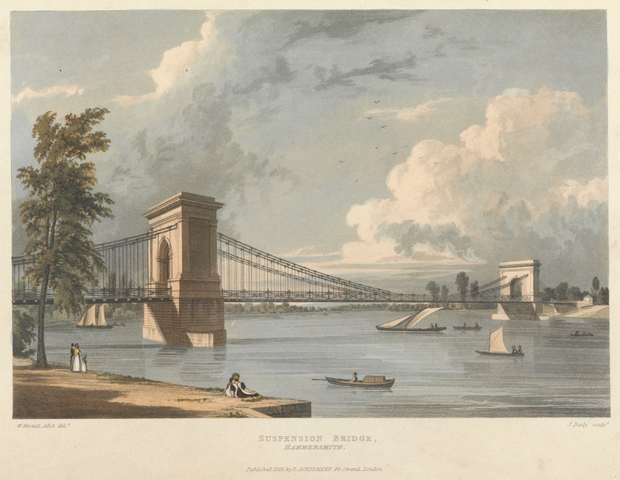 Hengebro, Hammersmith av James Baily
