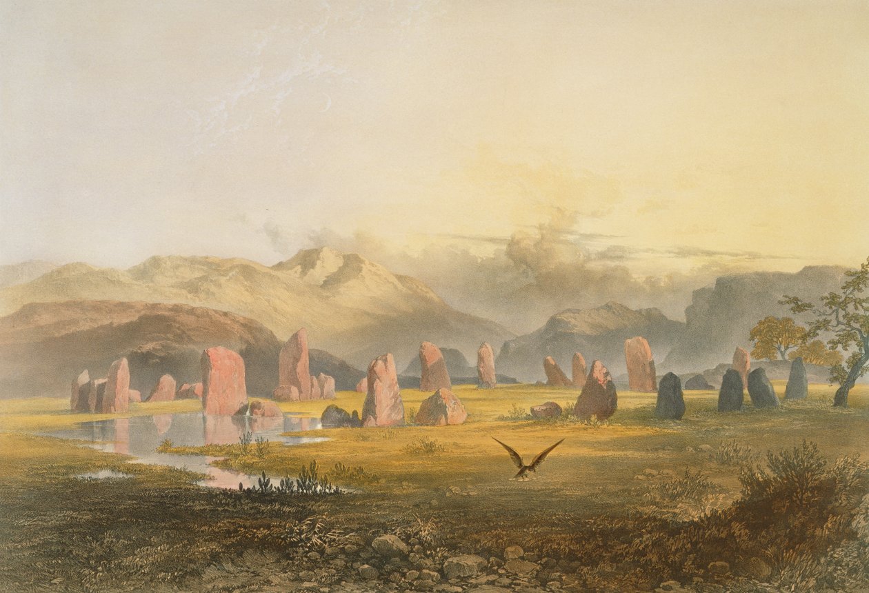 Castlerigg Stone Circle nær Keswick, fra 