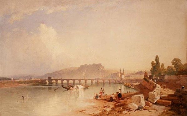 Coblenz og Ehrenbreitstein av James Baker Pyne