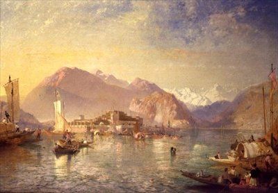 Isola Bella ved Lago Maggiore av James Baker Pyne