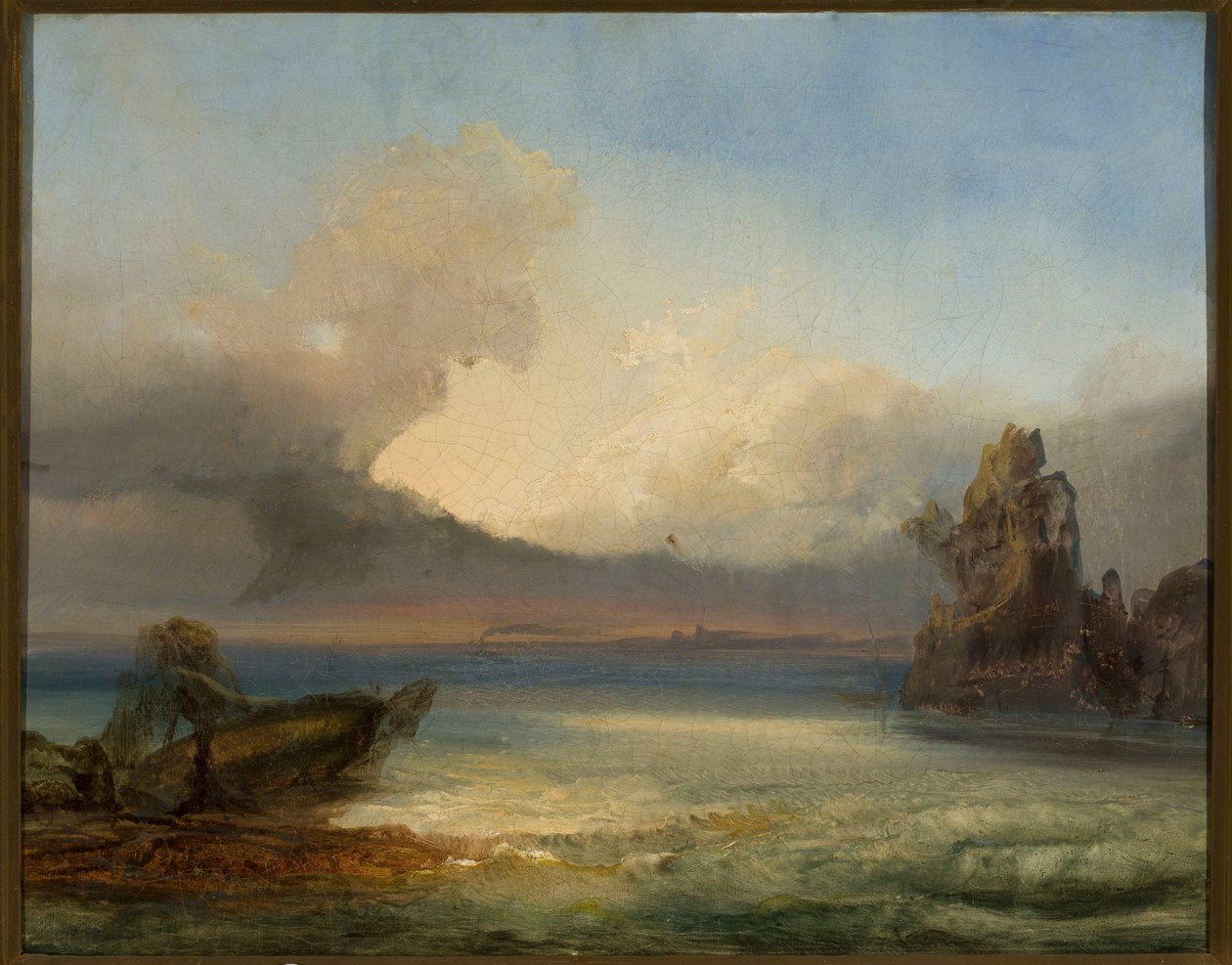 Maritimt landskap av James Baker Pyne