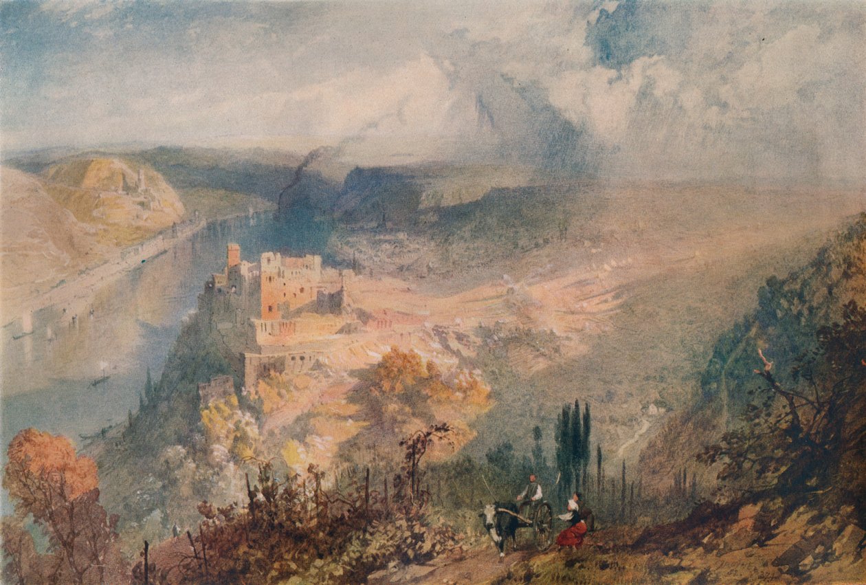 På Rhinen, 1852 av James Baker Pyne