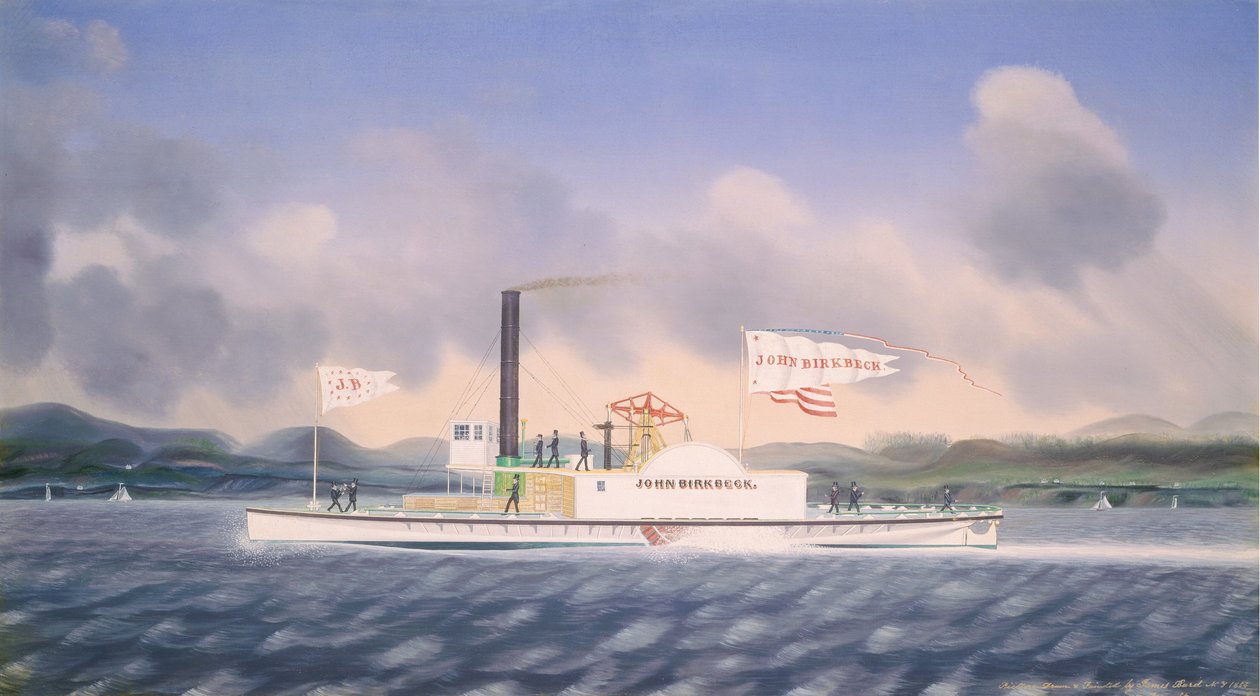 Slepebåt John Birkbeck, 1854. av James Bard