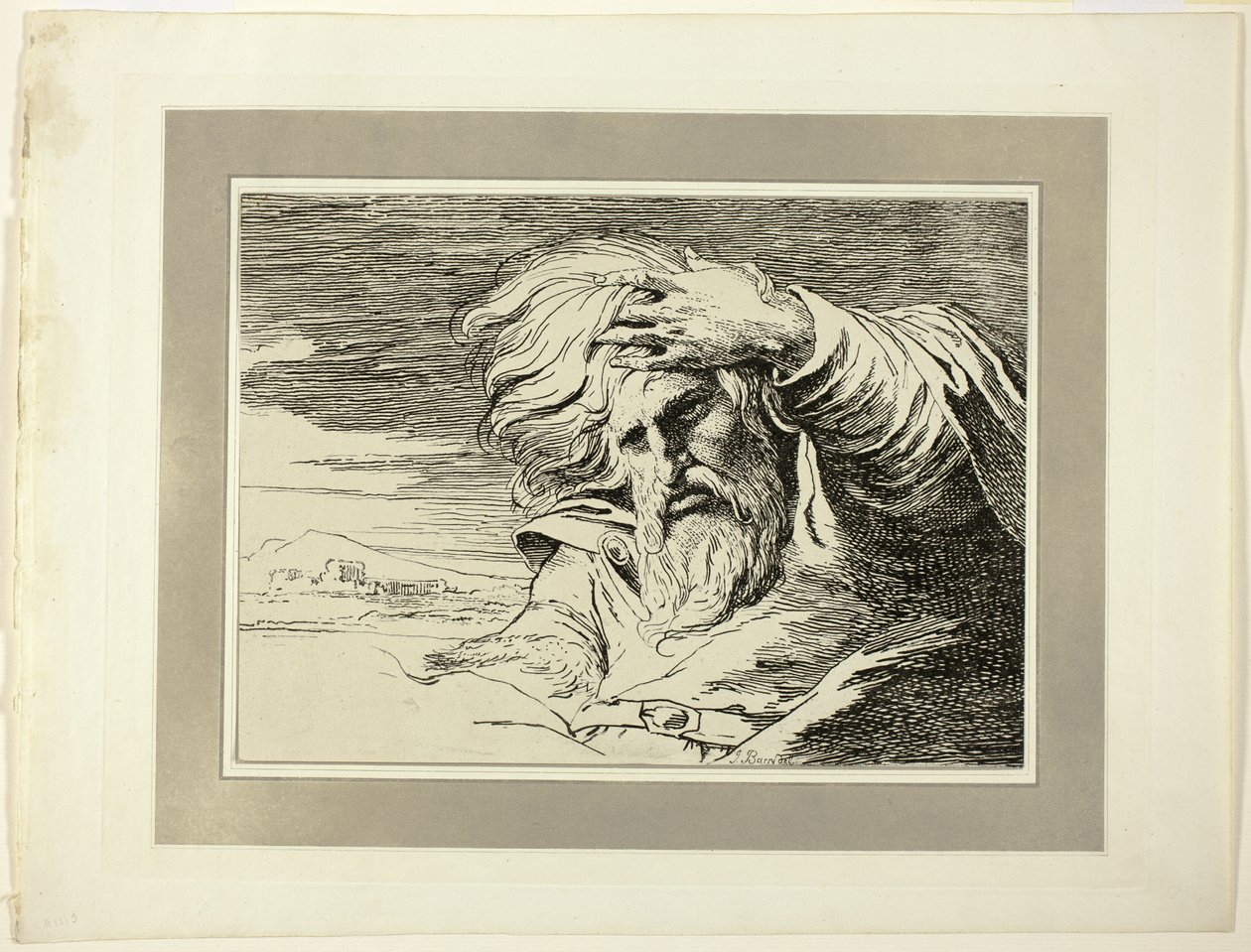 Eastern Patriarch, fra den første utgaven av Specimens of Polyautography av James Barry