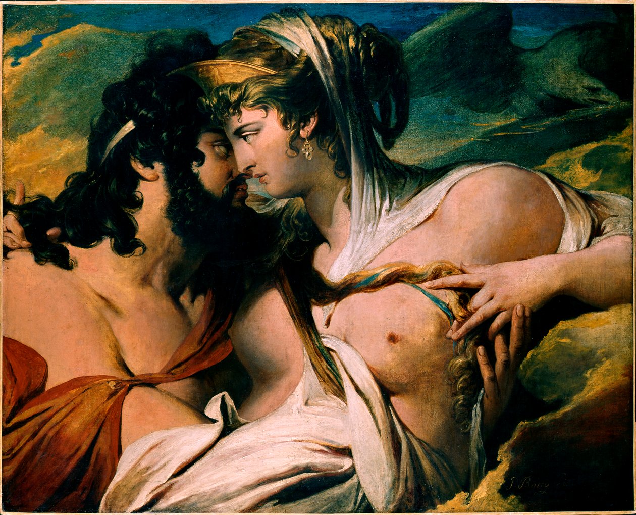 Juno og Jupiter på Mount Ida av James Barry av James Barry