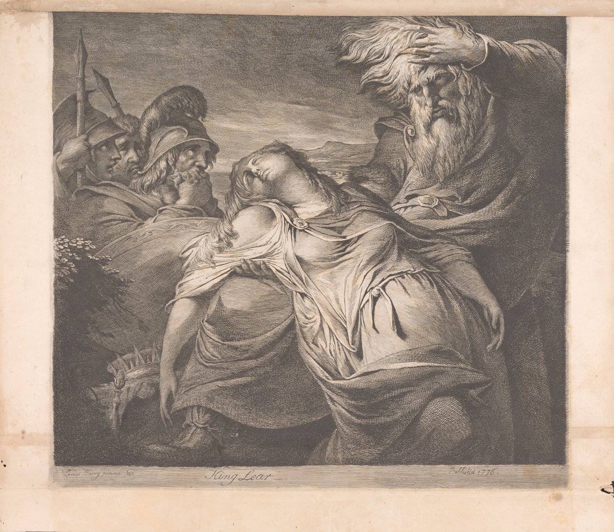 Kong Lear av James Barry