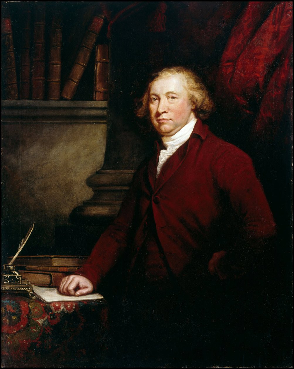 Portrett av Edmund Burke (1730-1797), av Barry, James (1741-1806). Olje på lerret. National Gallery of Ireland av James Barry