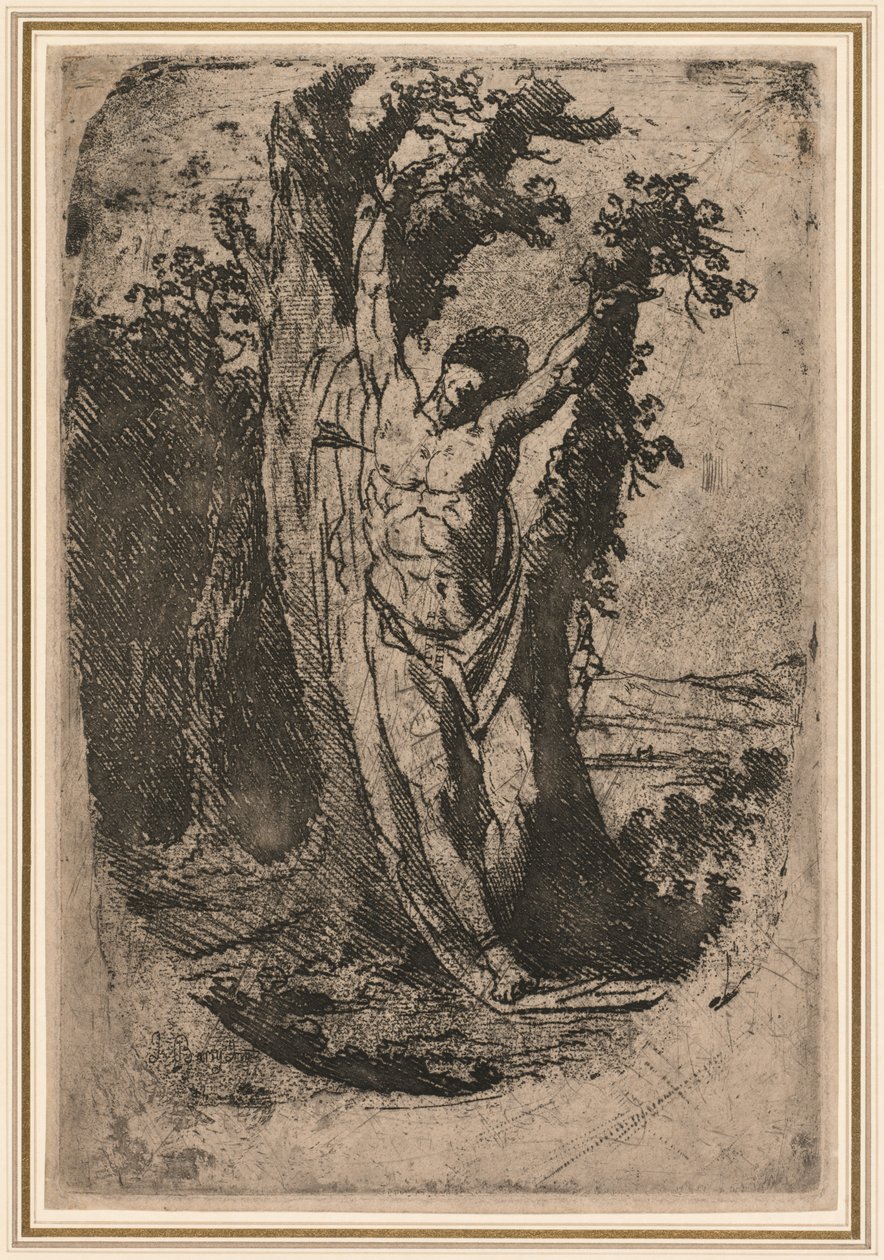 Saint Sebastian, ca 1776. av James Barry