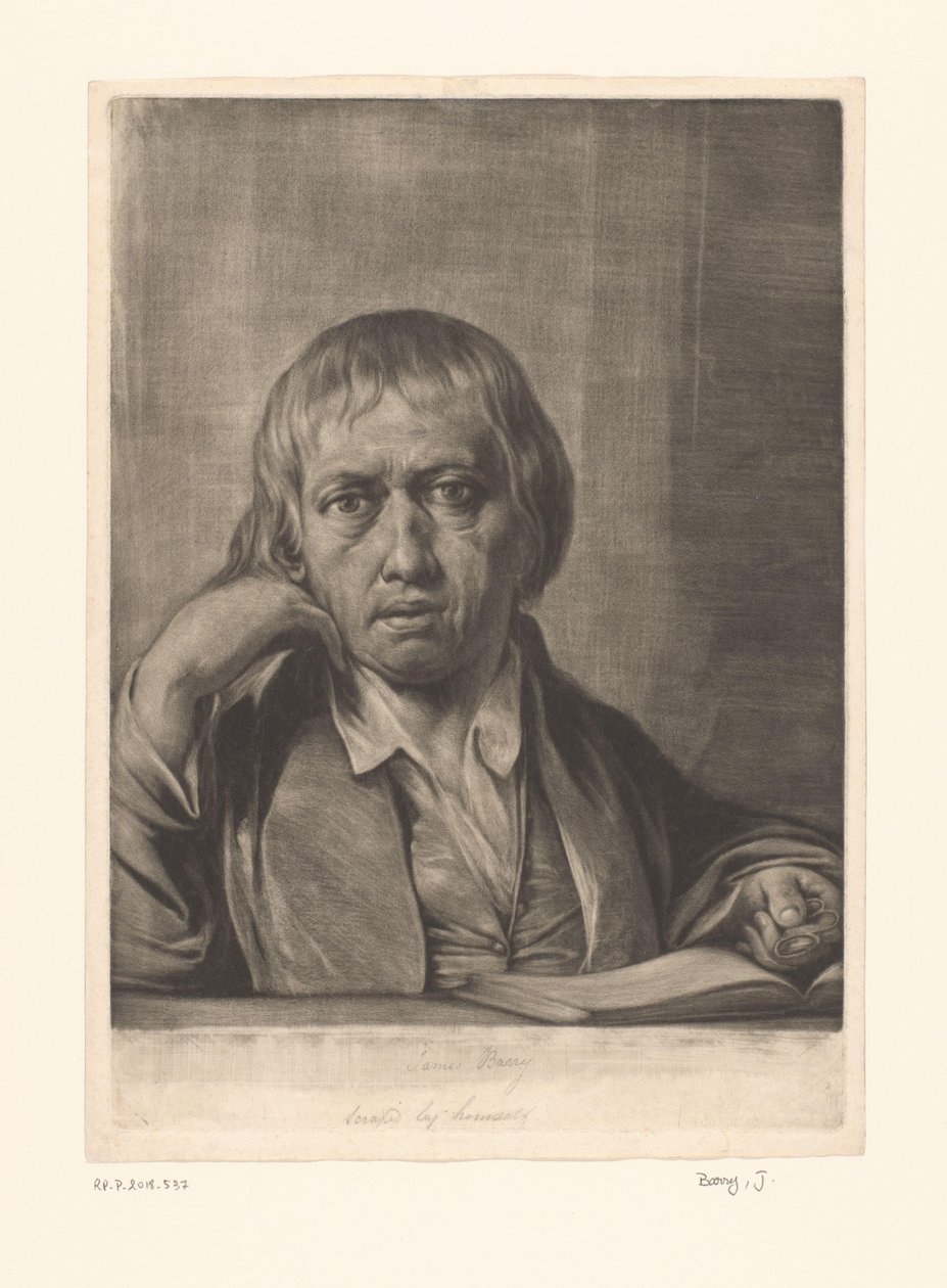 Selvportrett Selvportrett av James Barry
