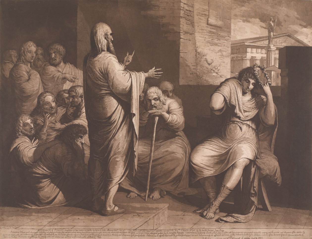 Samtalen til Polemon av James Barry