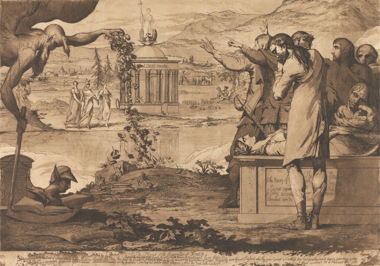Føniks eller frihetens oppstandelse av James Barry