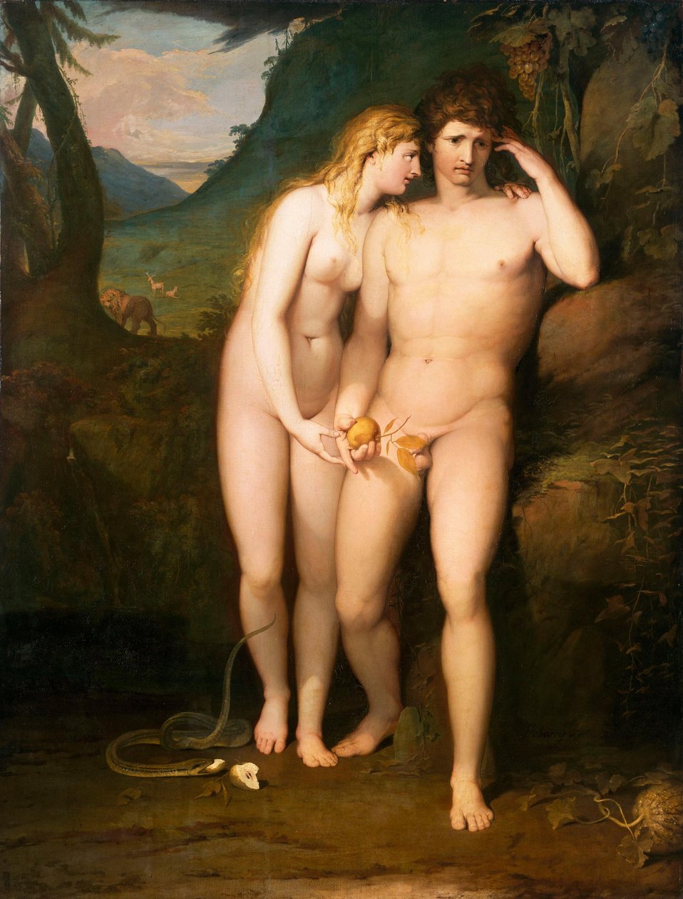 Adams fristelse av James Barry