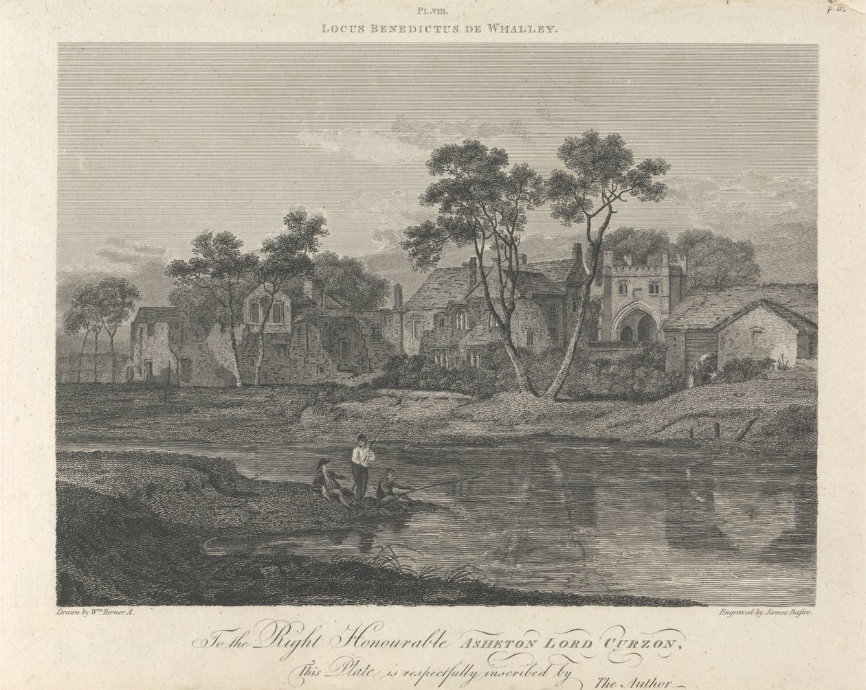Whalley Abbey (nærmere utsikt) av James Basire