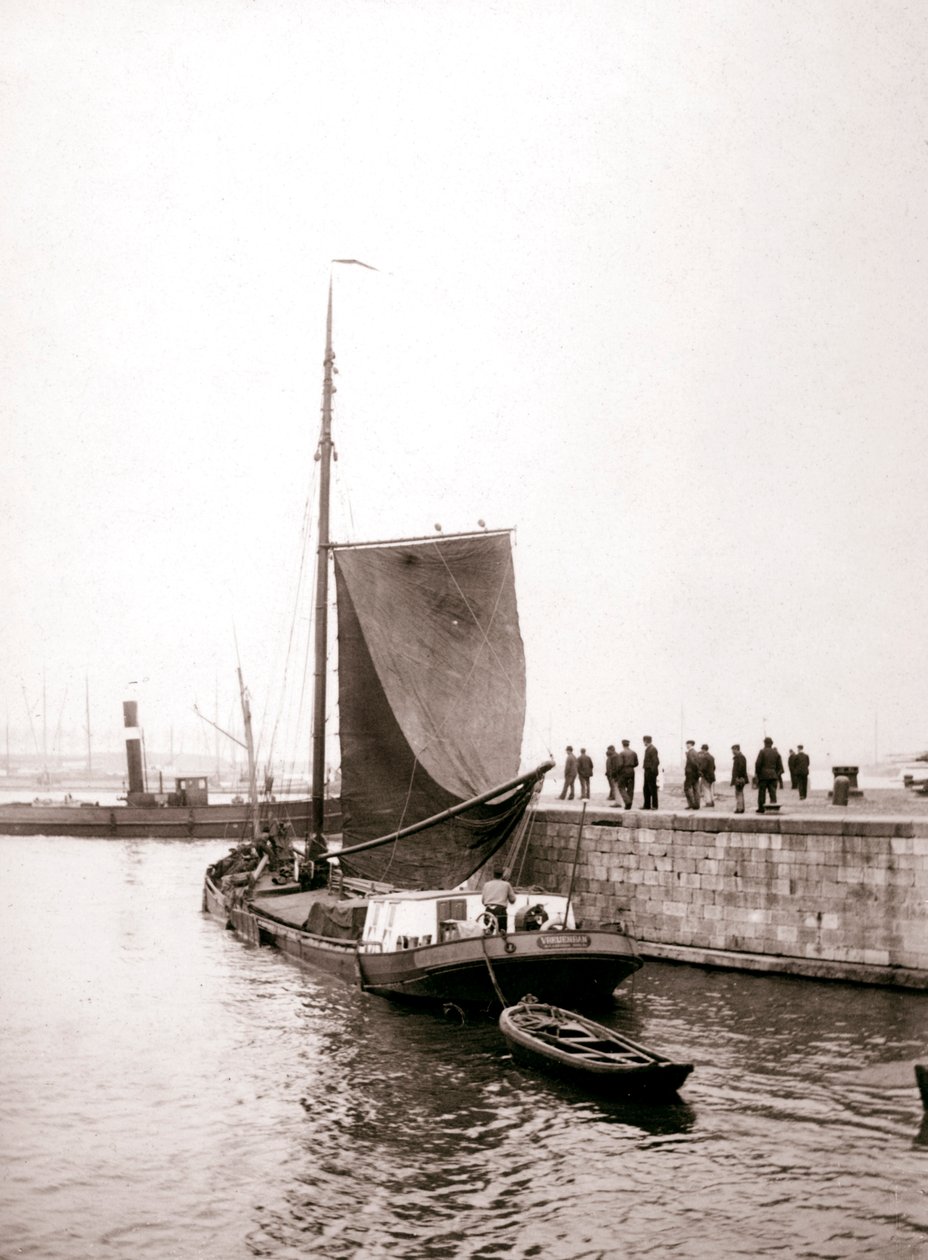 Kanalbåt, Marken Island, Nederland, 1898. av James Batkin