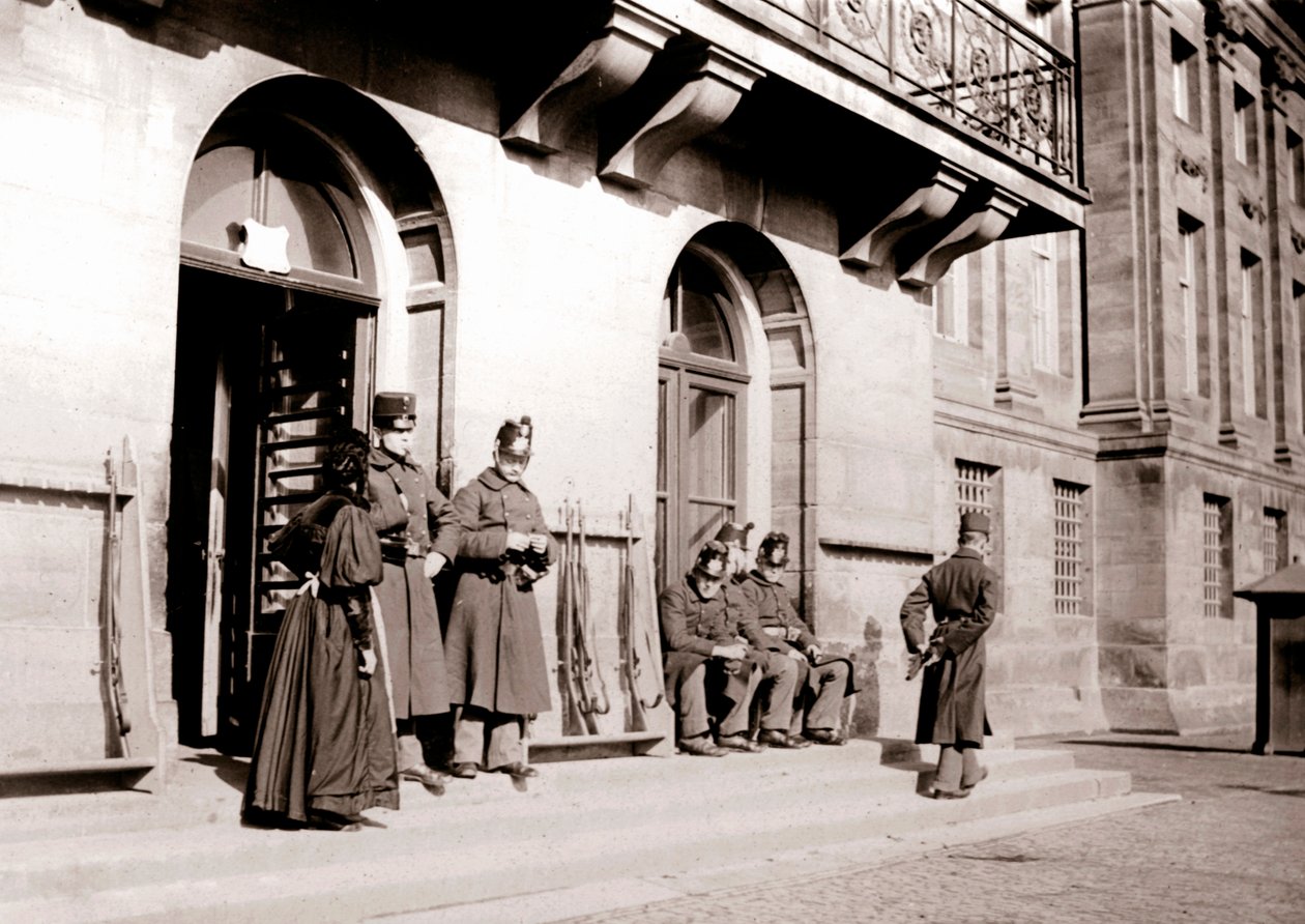 Vakter, Amsterdam, 1898. av James Batkin