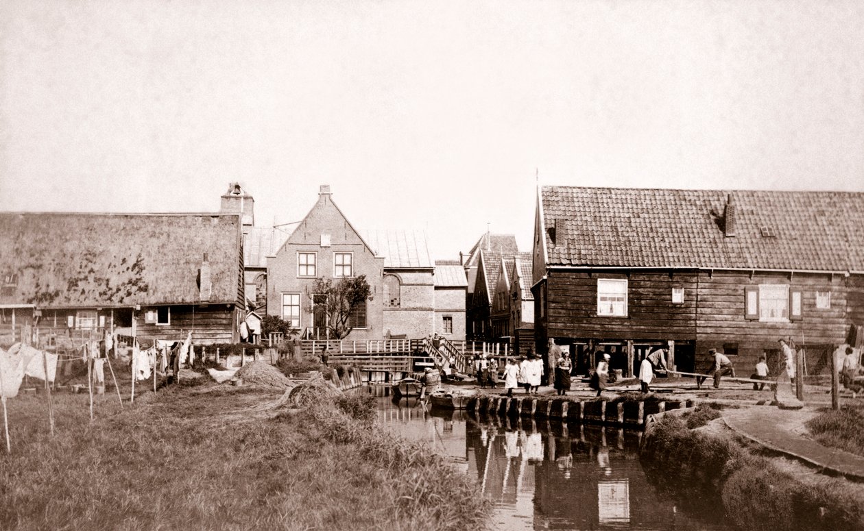 Marken Island, Nederland, 1898. av James Batkin